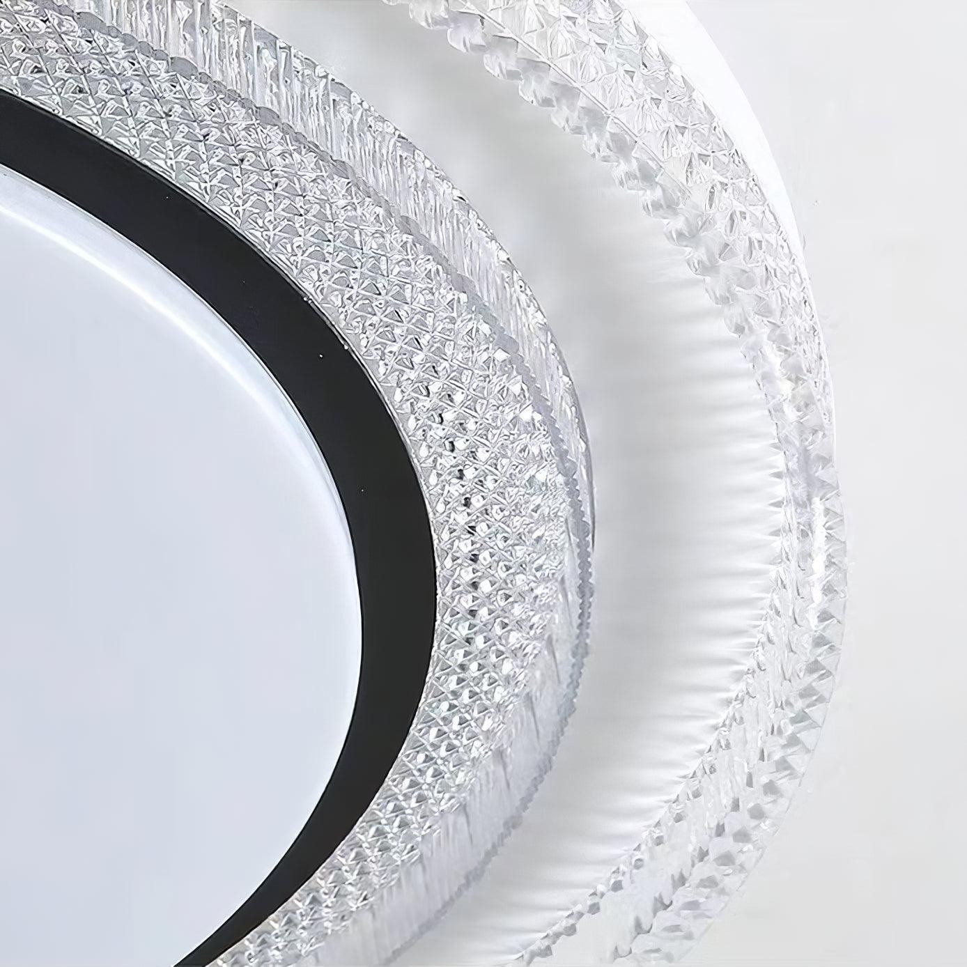 Milagro Modern Ceiling Light Fixture - Energy Efficient LED Flush Mount for Bedroom, Living Room & Kitchen - Dimmable Bright Lighting for Home & Office