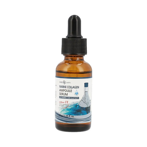 Best Marine Collagen Serum for Face - Anti-Aging Ampoule Treatment for Wrinkles & Skin Hydration | Day & Night Skincare Routine