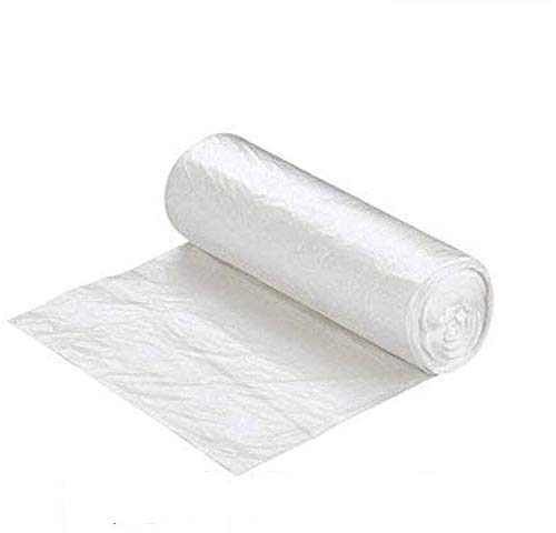 Heavy-Duty 33-39 Gallon Trash Can Liners - 250 Clear Contractor Garbage Bags (33