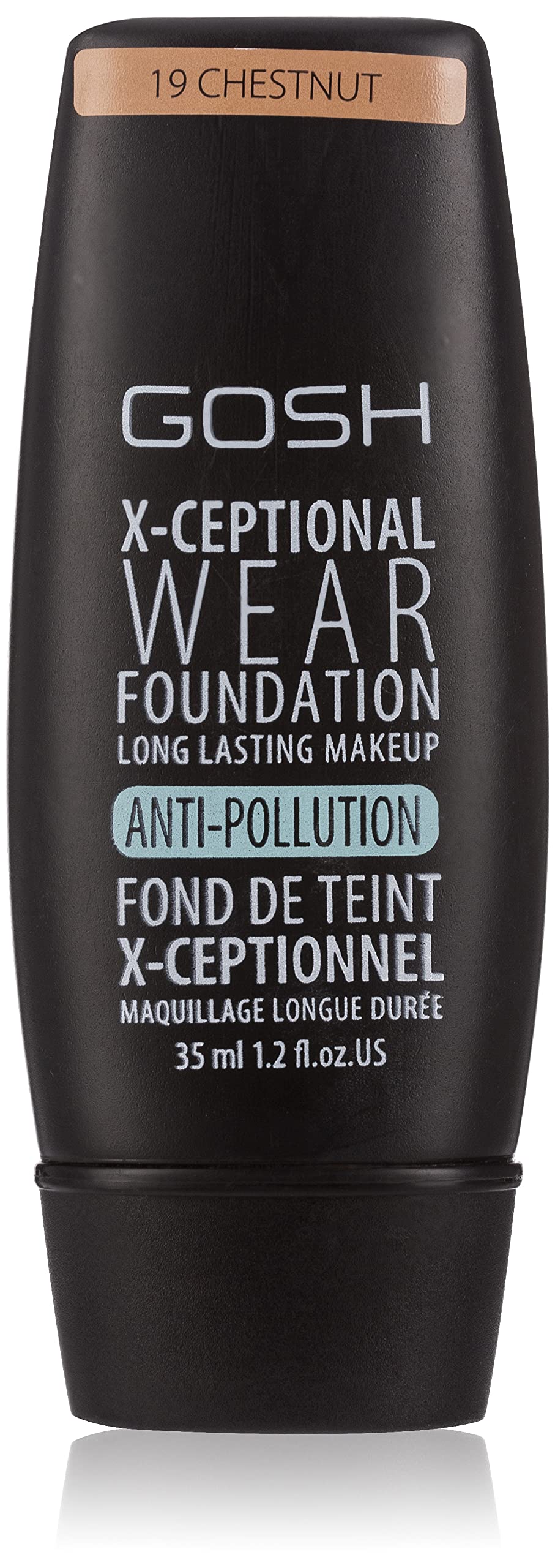 Gosh X-Ceptional Wear Long-Lasting Makeup Foundation - Full Coverage, Oil-Free, 24HR Wear for Flawless Skin | Perfect for Daily Use, Special Occasions & Professional Makeup Artists
