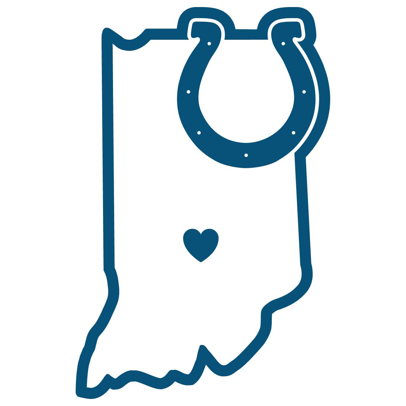 Premium NFL Team Home State Decal - Unisex Vinyl Sticker for Cars, Laptops & Water Bottles - Show Your Team Pride Anywhere