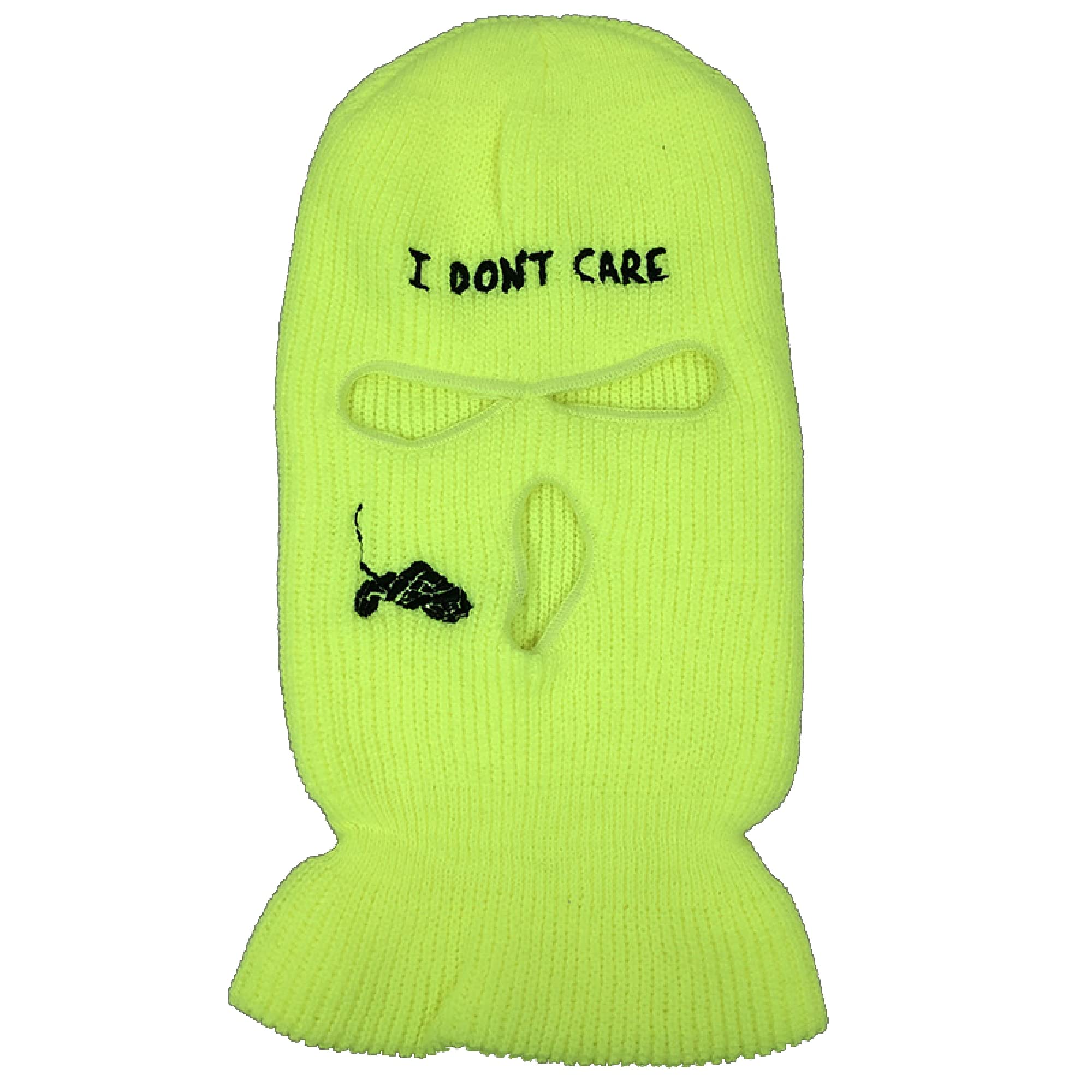 ISWMM 3-Hole Wool Knit Ski Mask - Warm Windproof Balaclava for Winter Sports, Cycling, Snowboarding & Outdoor Activities