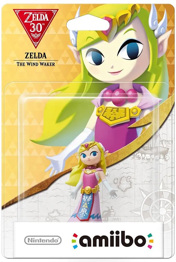 Legend of Zelda Wind Waker Princess Zelda amiibo Figure - Nintendo Switch Compatible Collectible for Gaming & Display