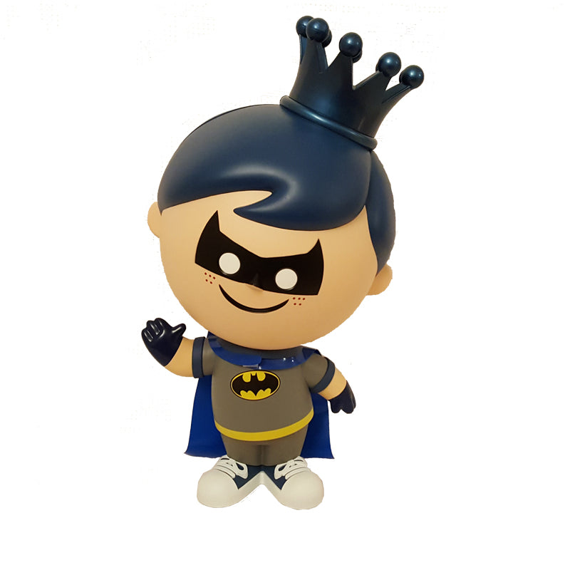 Blue Batman Retro Freddy 18-Inch Action Figure [SDCC 2016 Exclusive] - Collectible DC Comics Superhero Toy for Display & Gift Giving