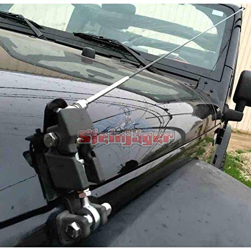 Steinjager Limb Riser for 2007-2018 Jeep Wrangler JK/JKU (J0040942) - Heavy Duty Off-Road Protection for Tree Branches & Trail Obstacles