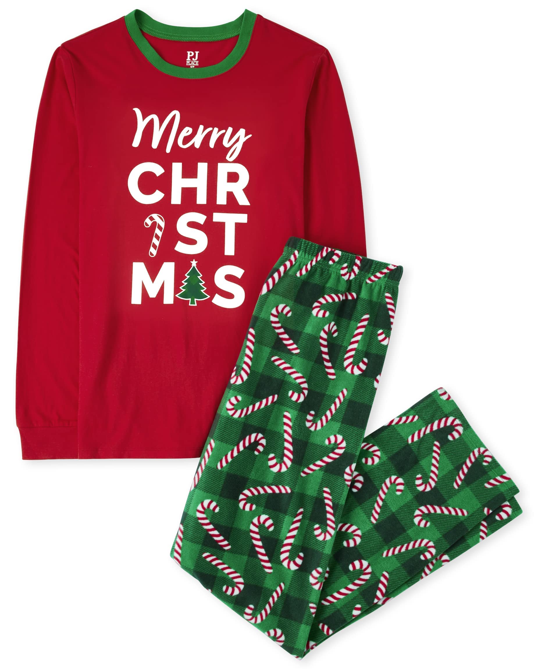 Kids' Christmas Pajama Sets - Family Matching Fleece Pajamas for Holiday Photos