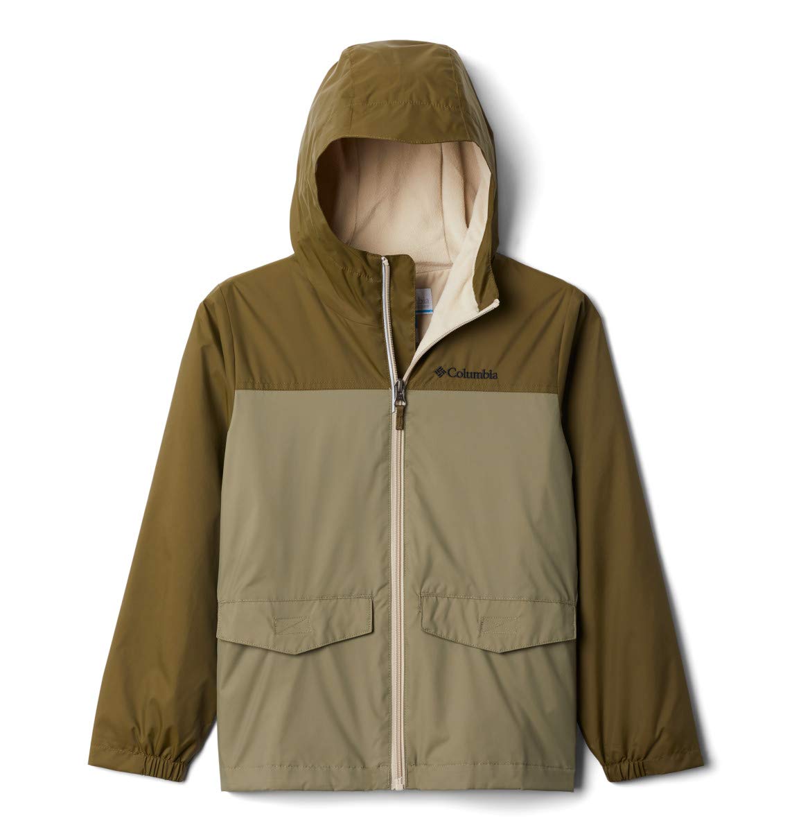 Columbia Boys' Rain-Zilla Waterproof Jacket - Lightweight Raincoat for Kids Outdoor Activities, Hiking & School