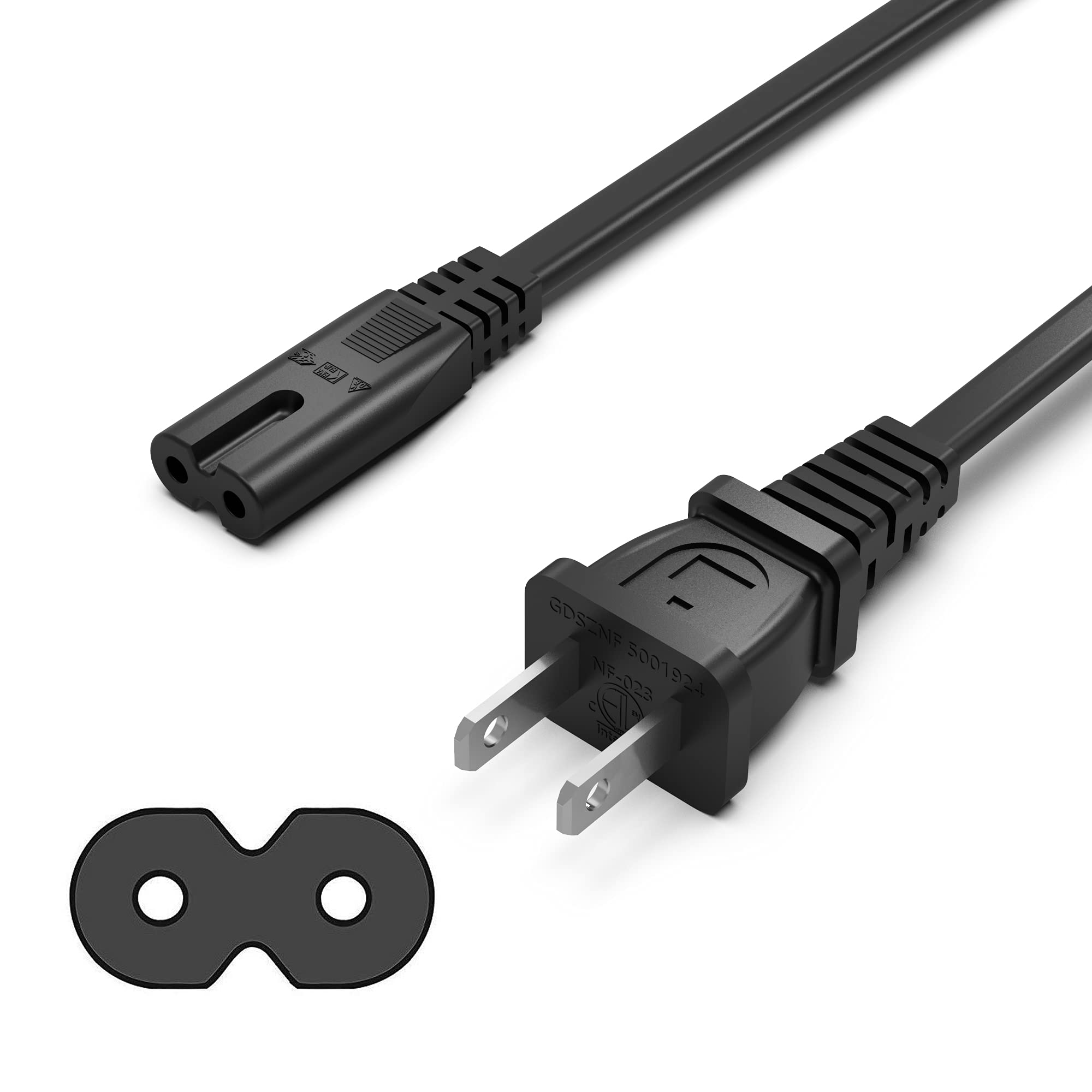 HP DeskJet Officejet Envy Series Printer Power Cord - 4FT ETL Certified Replacement AC Cable for Home & Office Printing | Compatible with Multiple HP Printer Models