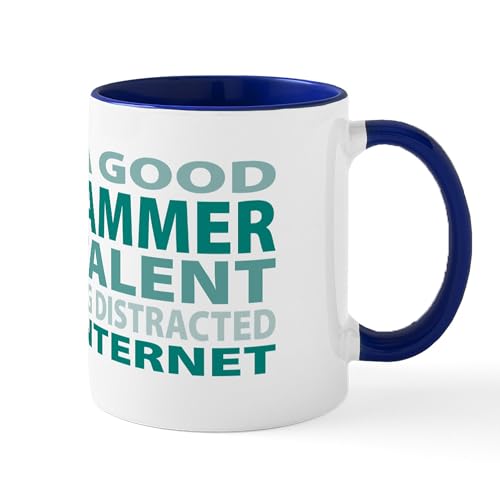 White/Navy Inside - Good Programmer Mug