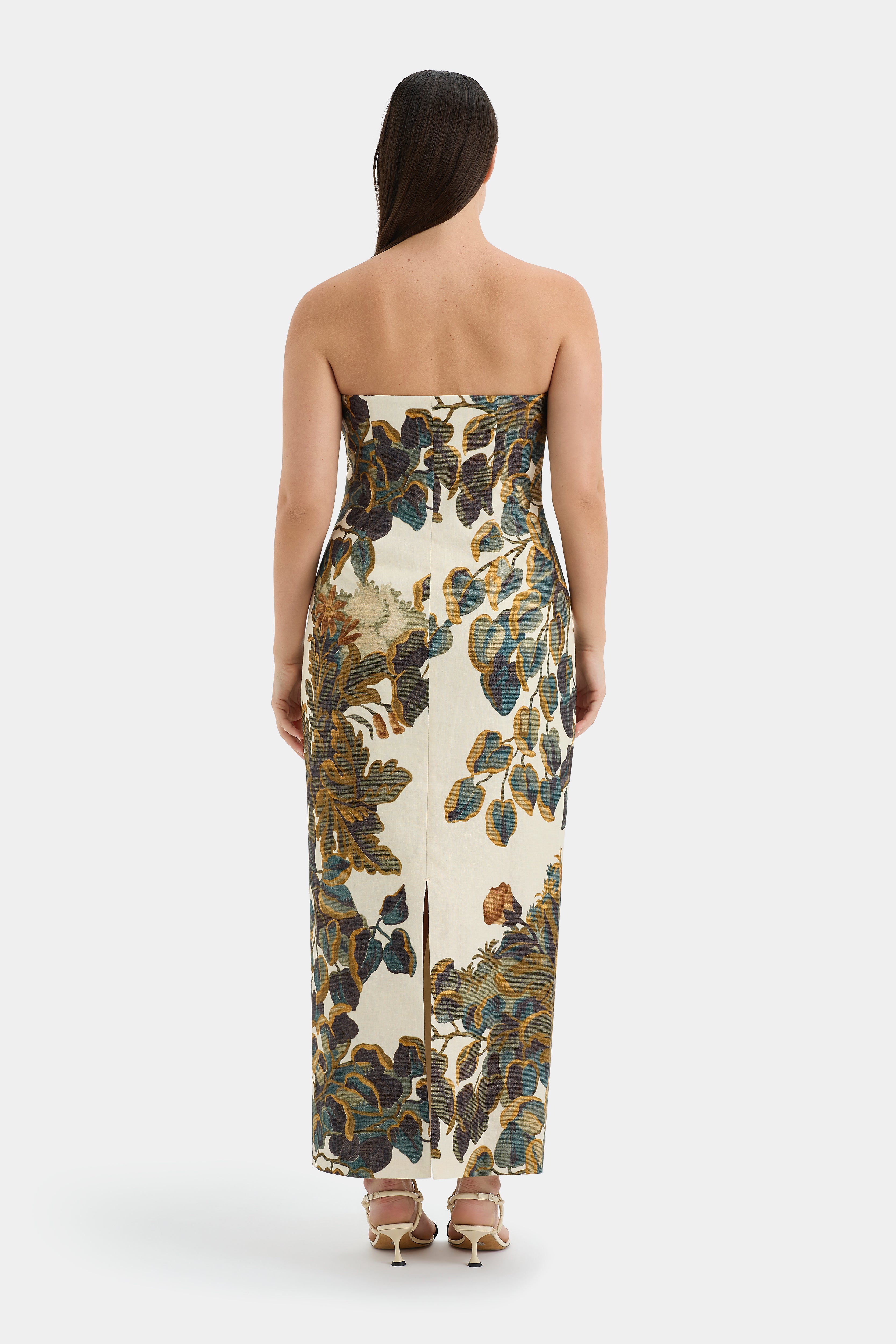 Evalita Elegant Column Dress for Women - Flattering A-Line Maxi Dress for Weddings, Parties & Special Occasions