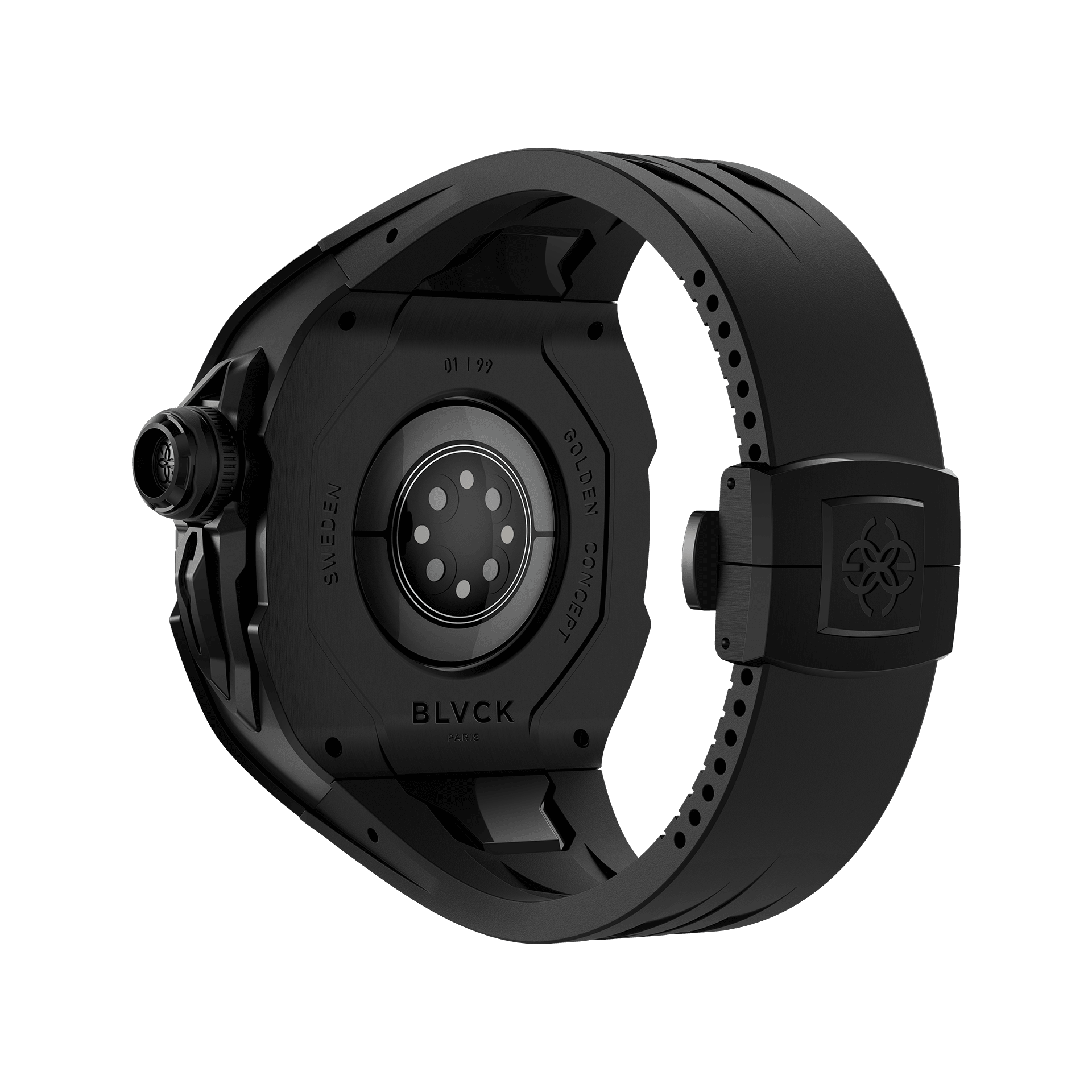 Premium Apple Watch Case - RSTIII49 BLVCK - Durable & Stylish Protective Cover for Workouts, Outdoor Activities & Daily Use
