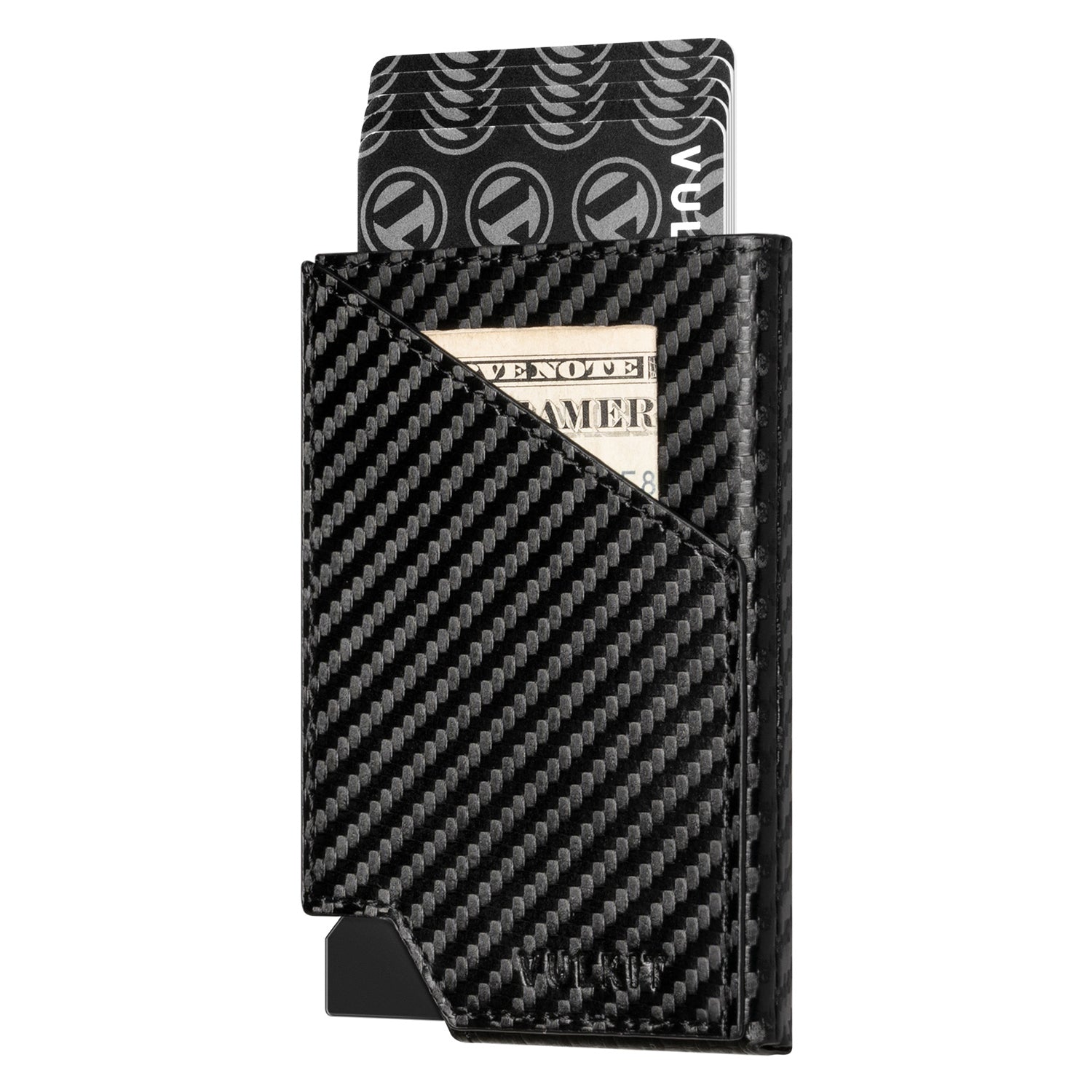 VC401 New Patented Slim Card Holder with Front & Back Pockets - Perfect for Credit Cards, IDs & Cash - Ideal for Travel, Business & Everyday Use
