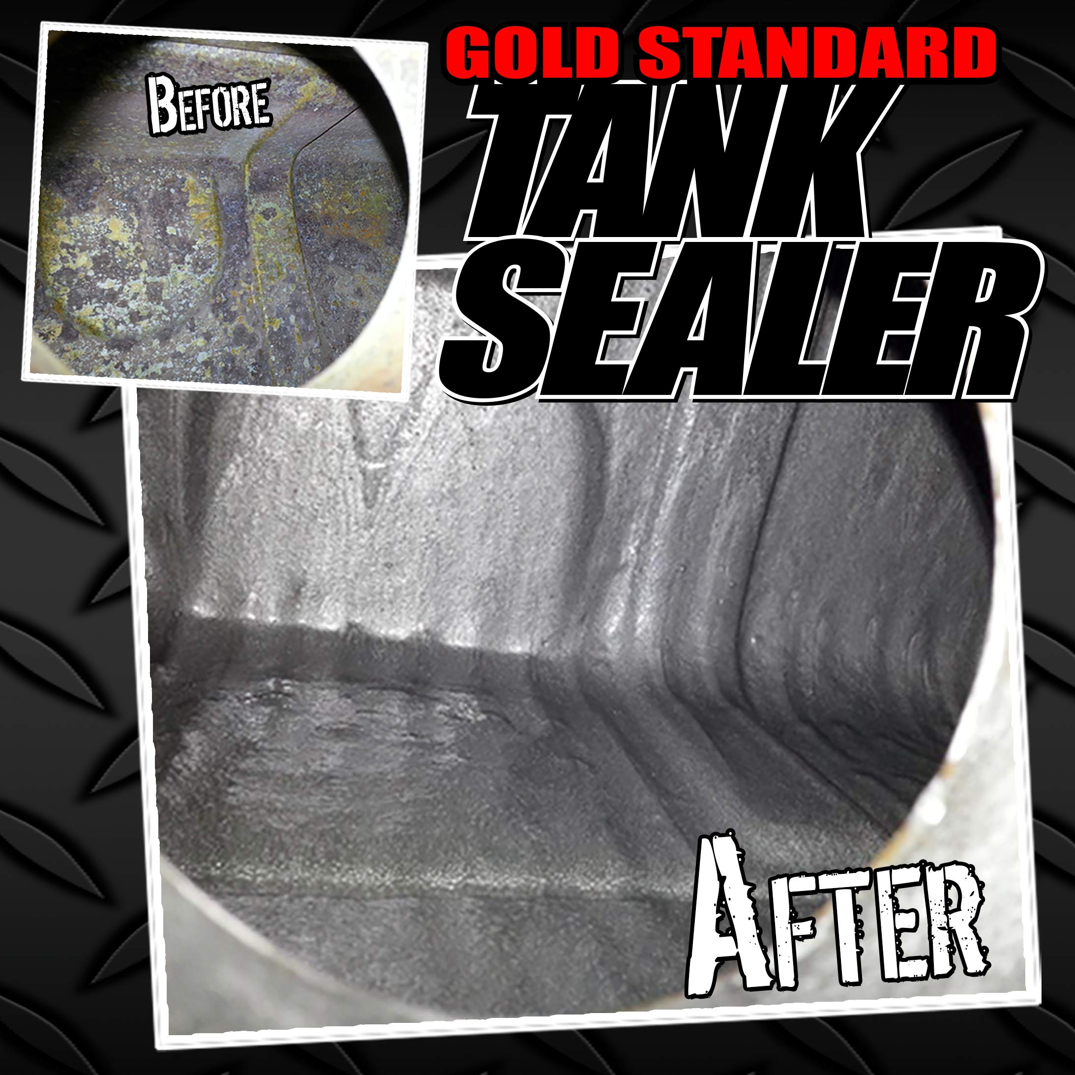 KBS Coatings 5500 Gold Standard Tank Sealer - 1 Gallon | Fuel Tank Liner & Rust Preventative Coating for Automotive, Marine & Industrial Use