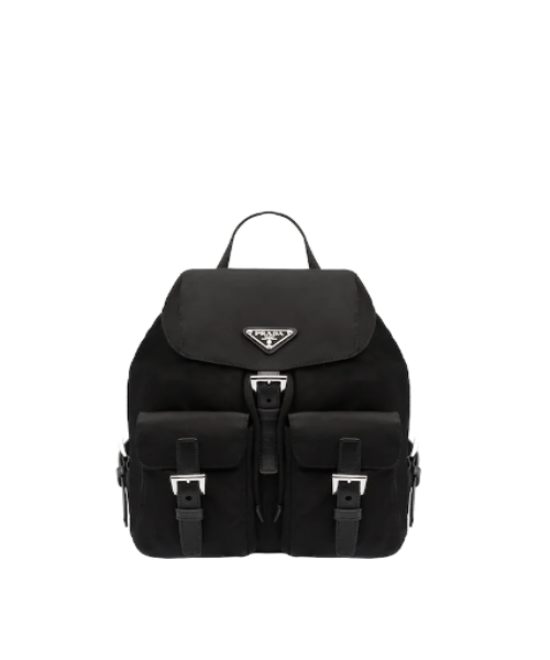 Prada Re-Nylon Women's Backpack - Black Luxury Designer Bag for Work, Travel & Everyday Use