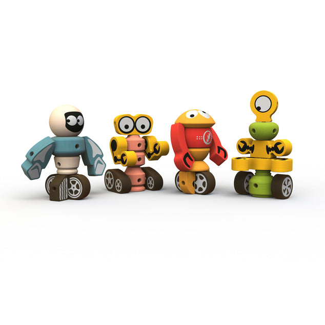 Begin Again Tinker Totter Robots - STEM Educational Balancing Toy for Kids Ages 3-8 | Fun Learning Game for Preschool & Kindergarten | Perfect for Birthday Gifts & Classroom Activities