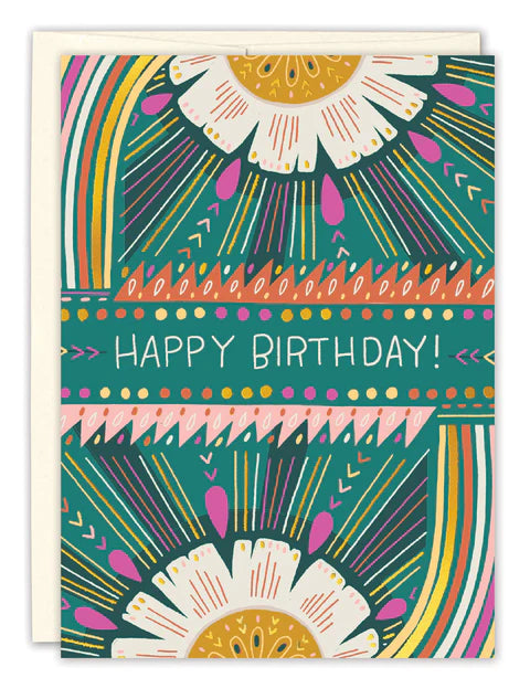 Beautiful Birthday Flowers & Greeting Card - Perfect for Celebrations, Anniversaries & Special Occasions