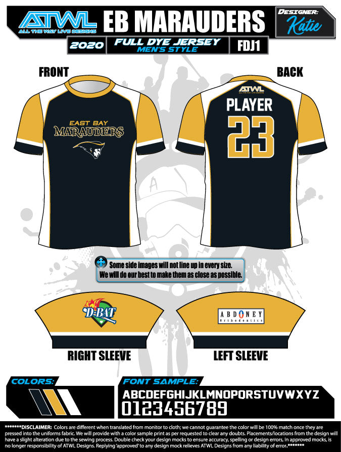 East Bay Spring 2020 Baseball Jerseys - Custom Team Uniforms for Youth & Adult Baseball Leagues - Perfect for Games, Practices & Tournaments