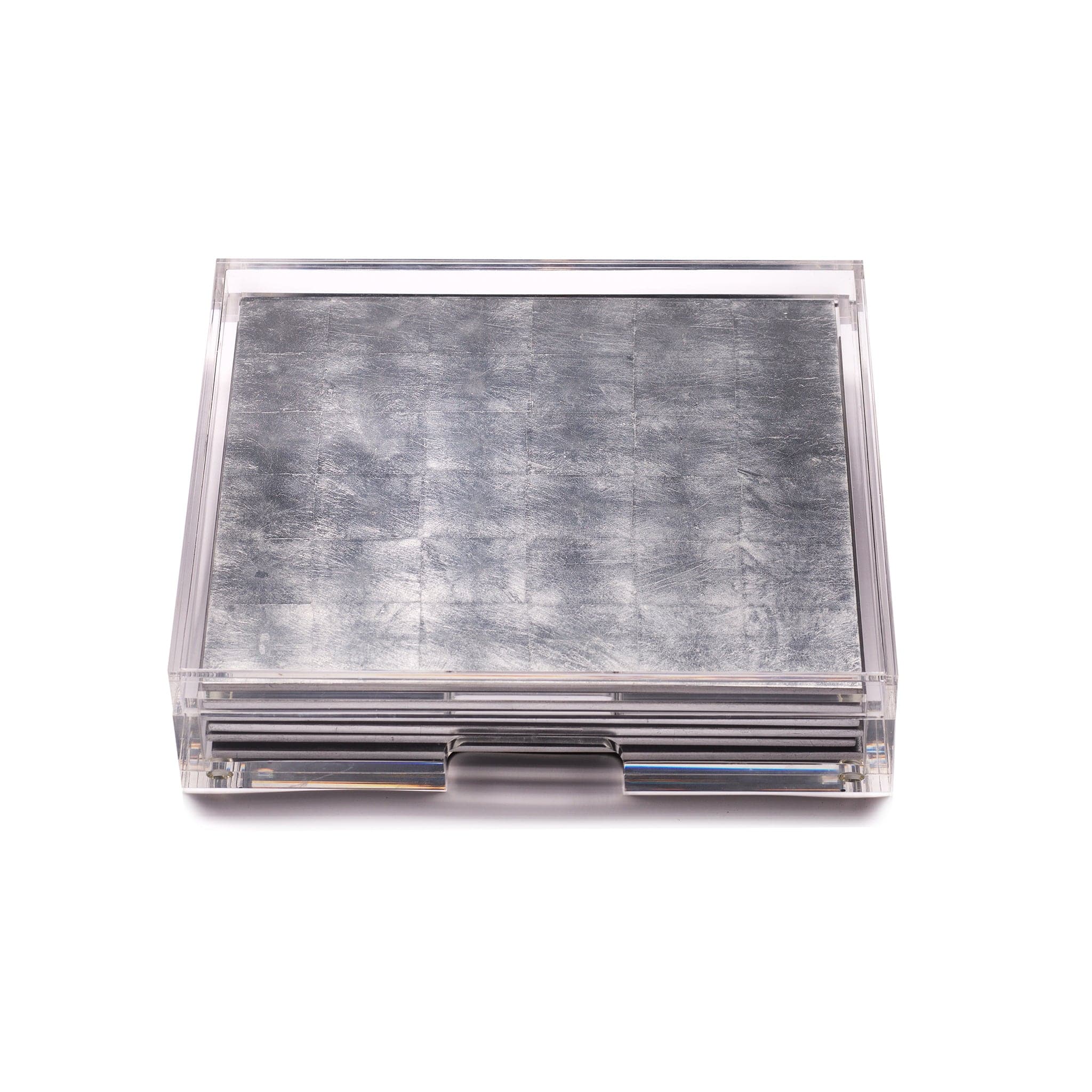Placebox Clear Silver Leaf - Premium Decorative Silver Leaf for DIY Crafts, Home Decor, and Gift Wrapping | Perfect for Scrapbooking, Wedding Decorations & Art Projects