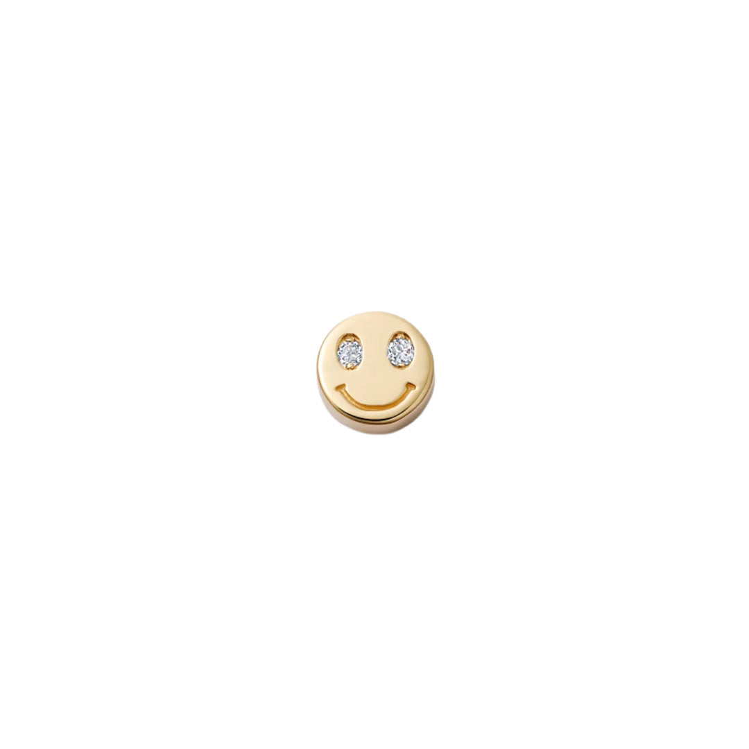 Happy Face Charm Pendant - Cute Smiley Face Necklace for Women & Girls - Perfect for Everyday Wear, Gifts & Special Occasions