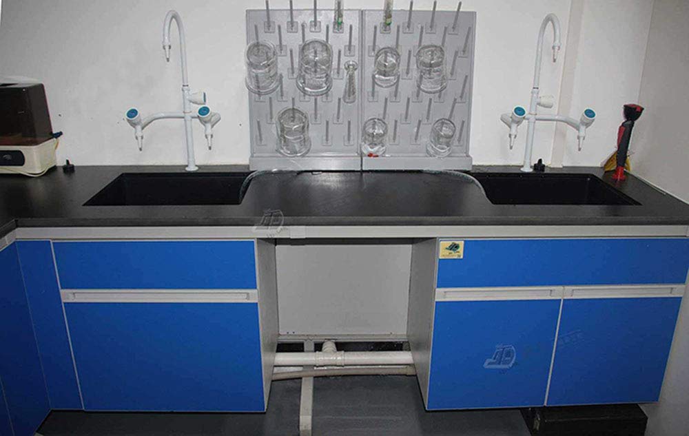 Lab Drying Racks - Pegboard Bench-top & Wall-Mount Laboratory Glassware Cleaning Equipment - Durable Polyethylene Construction (52 Grey) - Perfect for Chemistry Labs, Research Facilities & Science Classrooms