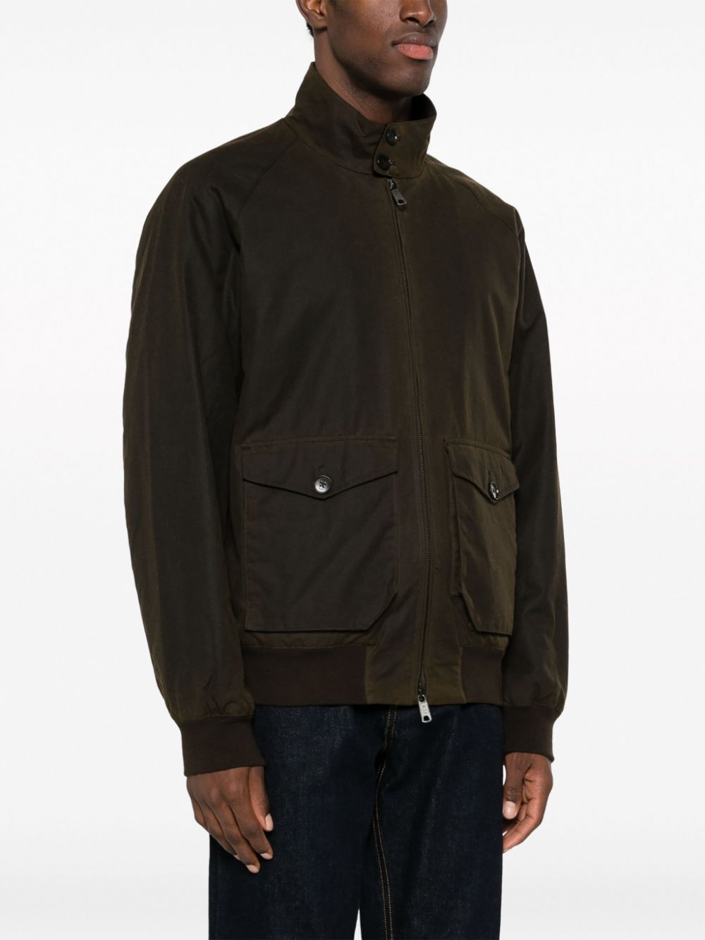 Baracuta Classic Brown Waterproof Coat for Men - Stylish Outerwear for Rainy Days & Urban Adventures