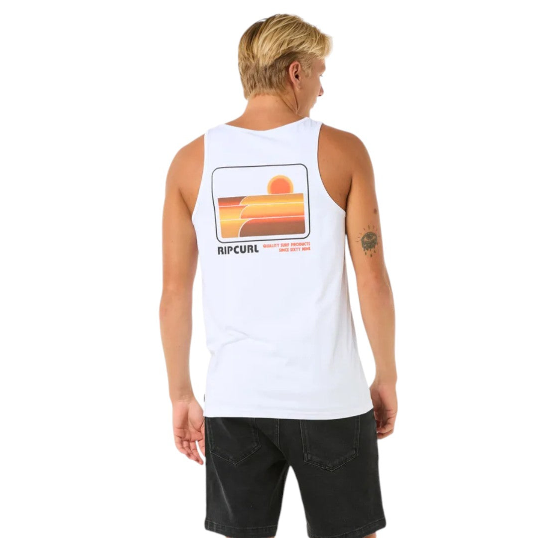 Rip Curl Surf Revival Peaking Tank Top - Women's Beachwear for Surfing, Yoga & Summer Outfits | Lightweight & Breathable Activewear
