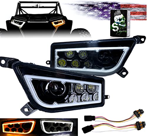 Dual Color SwitchBack Halo Black/Amber