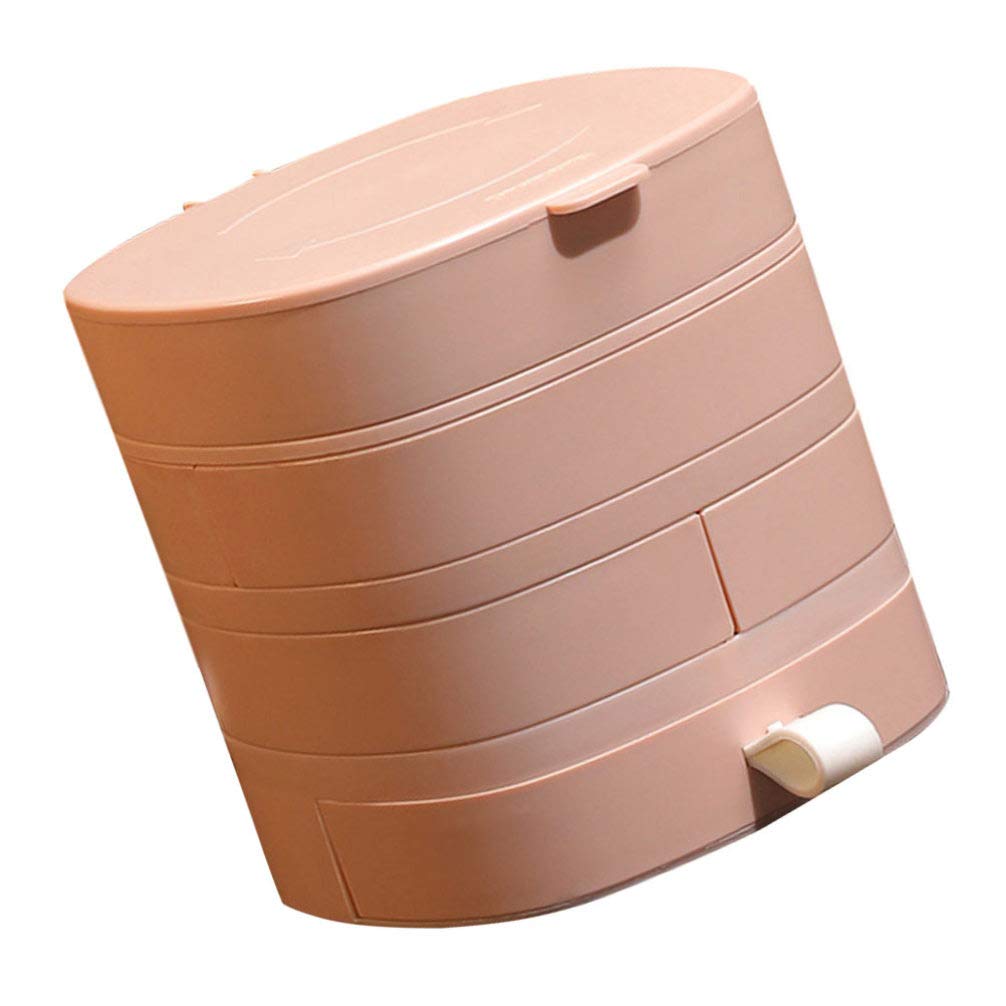 Cabilock Jewelry Organizer Box - Earring & Ring Storage Case for Travel