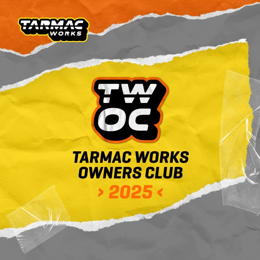 TARMAC WORKS OWNERS CLUB 2025 Membership - Exclusive Diecast Car Collectors Club with Limited Edition Models for Car Enthusiasts & Hobbyists - Perfect for Display, Gifting, and Racing Events