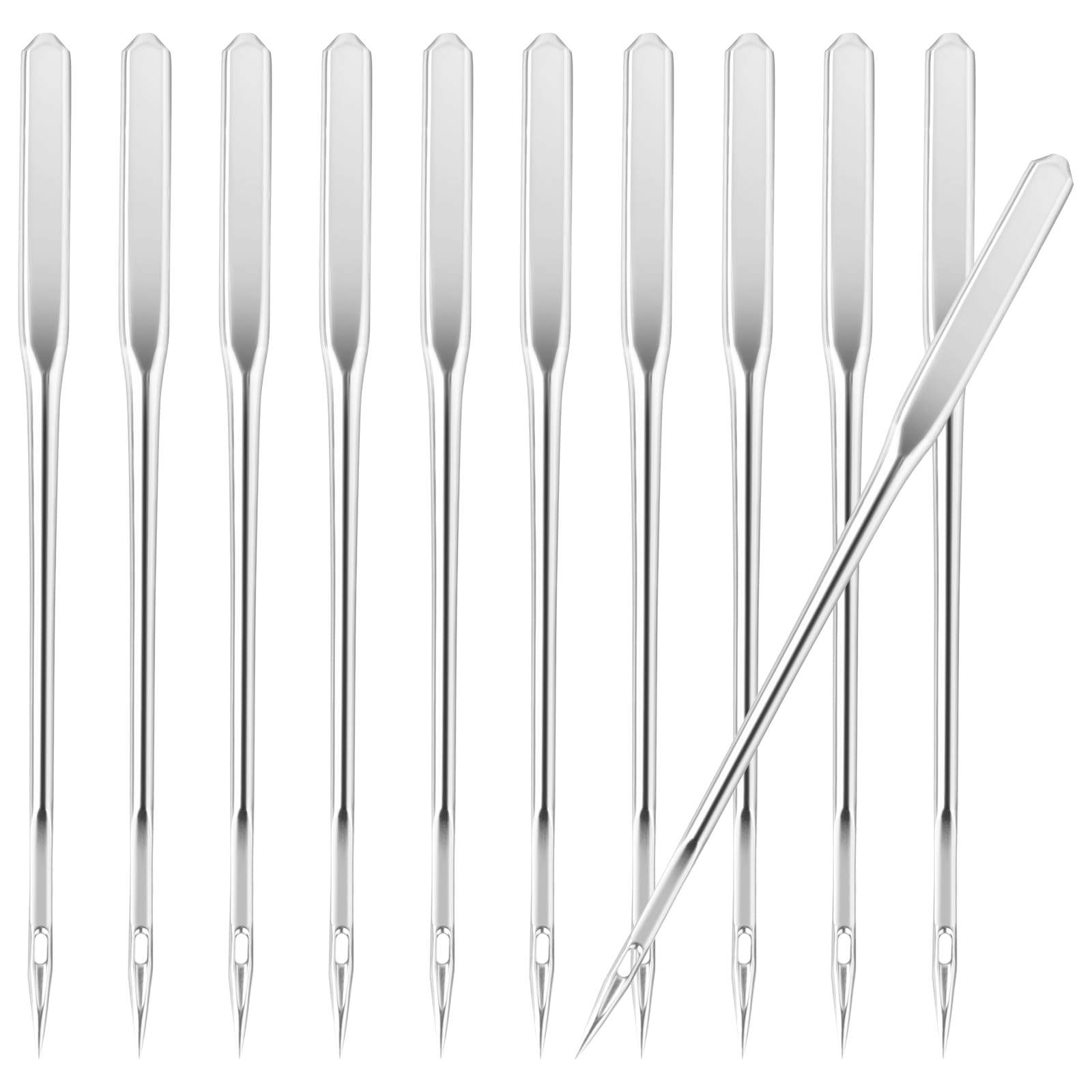 50 Pcs Universal Size 90/14 Heavy Duty Sewing Machine Needles - Compatible with Singer, Brother & Old Sewing Machines - Perfect for Quilting, Embroidery & General Sewing Projects