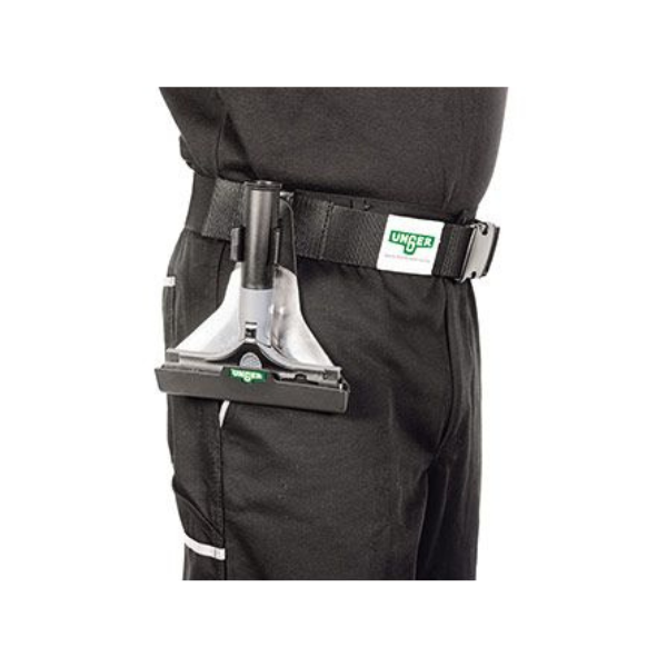 Unger ErgoTec Ninja 4 Professional Window Scraper with Comfort Grip & Holster - Perfect for Home Cleaning, Auto Detailing, and DIY Projects