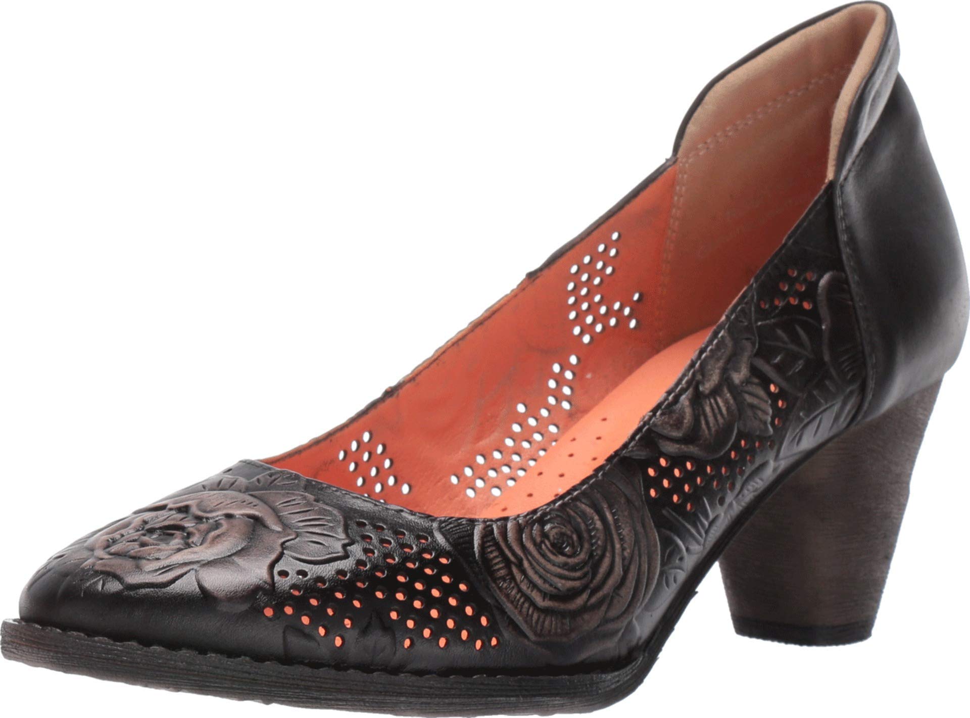 L'ARTISTE Spring Step Women's Rositta Pump - Comfortable Low Heel Dress Shoes for Women, Office Work & Wedding Occasions