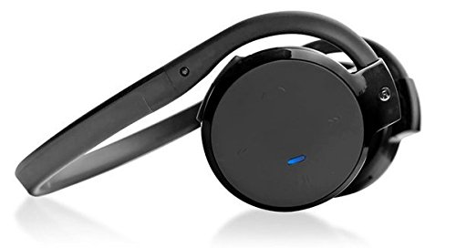 Pyle Home PHBT5B Wireless Bluetooth Headphones with Stereo Sound, Built-in Mic & Call Answering - Black | Perfect for Workouts, Commuting & Home Office Use