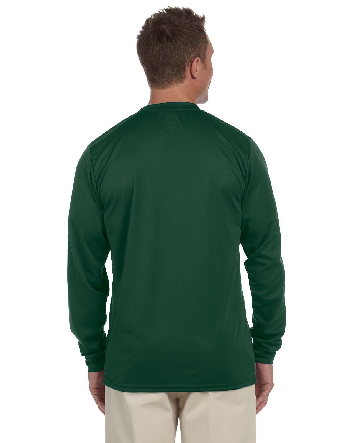 Augusta Sportswear 788 Moisture-Wicking Long Sleeve T-Shirt for Men & Women - Perfect for Running, Hiking & Outdoor Activities