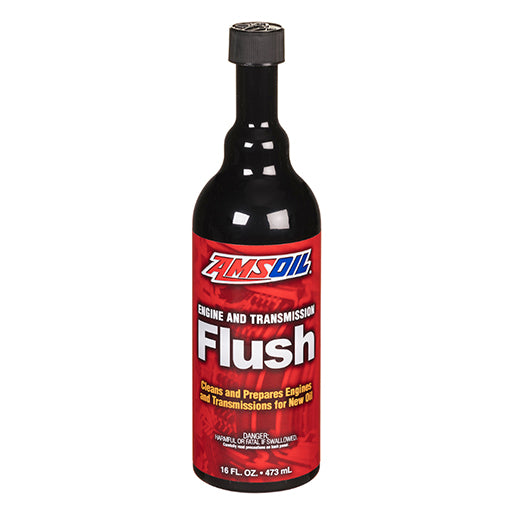 AMSOIL Engine and Transmission Flush - High Performance Cleaner for Cars, Trucks & SUVs | Removes Sludge & Deposits | Improves Fuel Efficiency | Ideal for Routine Maintenance & Pre-Winter Prep