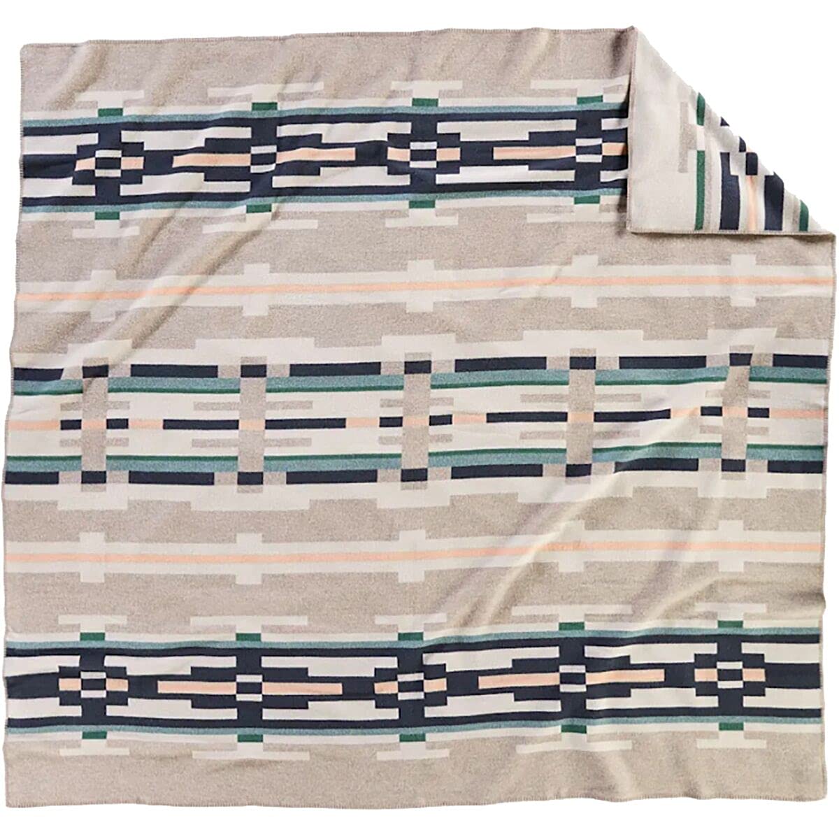 PENDLETON Contemporary Napped Sandhills Blanket - Soft & Cozy One Size Throw for Couch, Bed & Travel - Perfect for Home Decor, Camping & Gifts
