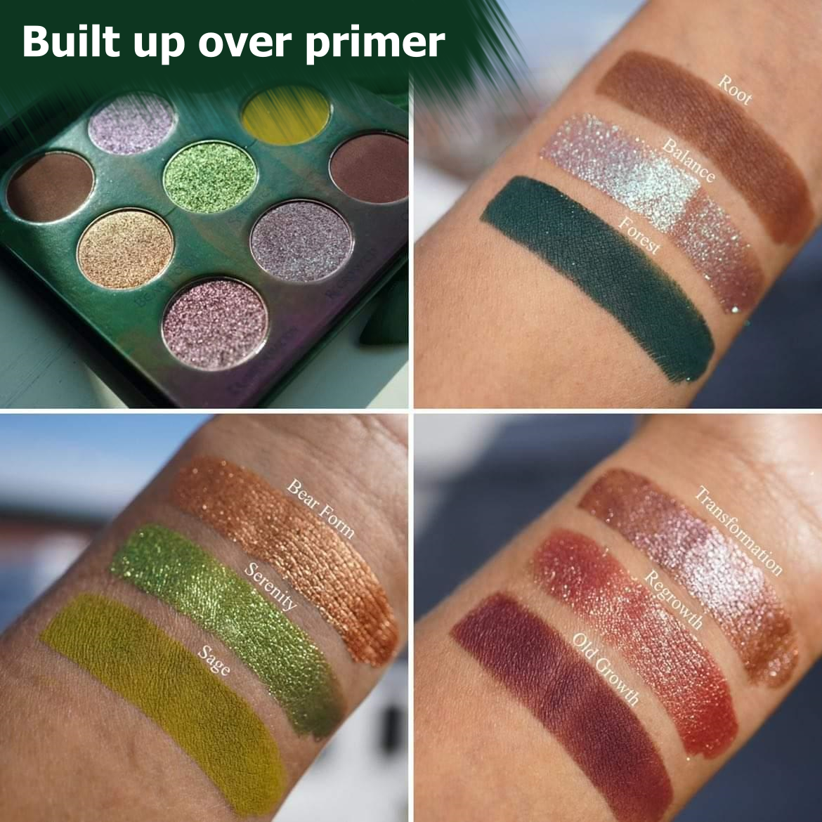 Druid Eyeshadow Palette - 12 Highly Pigmented Matte & Shimmer Shades | Vegan & Cruelty-Free Makeup for Professional & Everyday Looks | Perfect for Parties, Weddings & Special Occasions