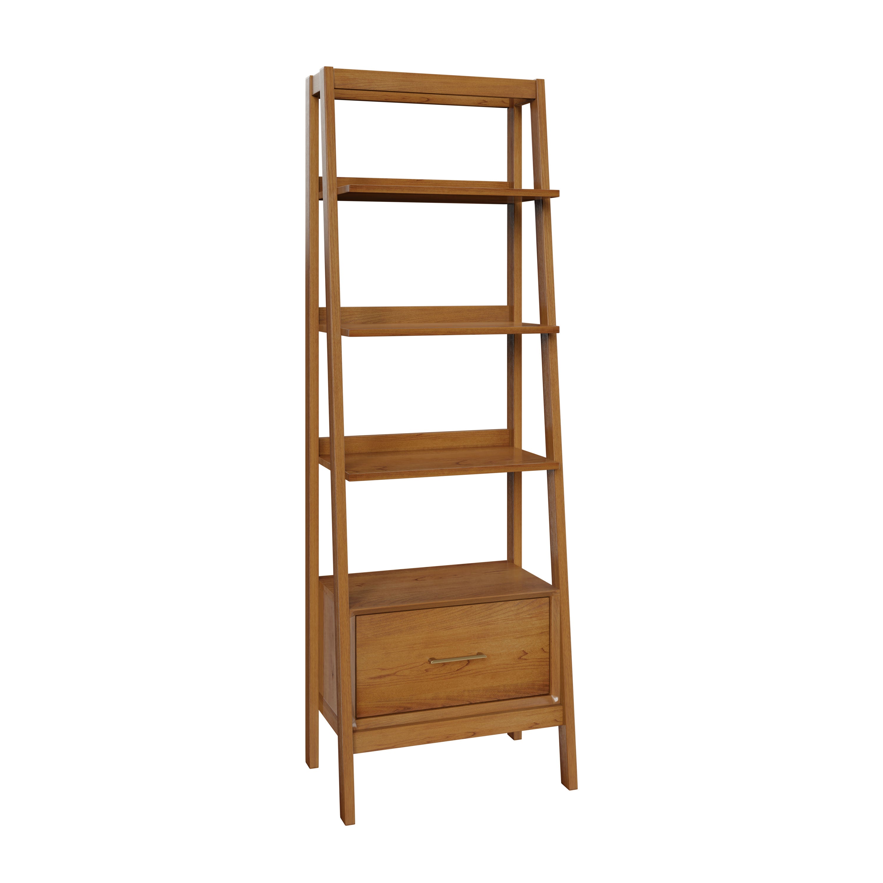 South Shore 5-Shelf Bookcase - Modern Wood Book Shelf for Home & Office - Perfect for Living Room, Bedroom, or Study Organization