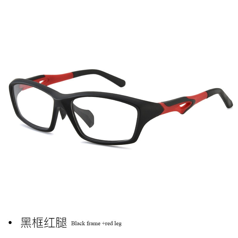 Bclear TR90 Square Full Rim Sport Eyeglasses for Men - Lightweight Durable Frame (Model ZT9233) - Perfect for Running, Cycling & Outdoor Activities