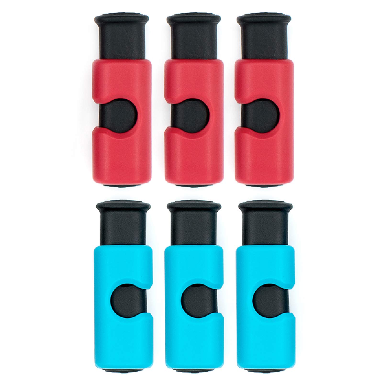 Premium Food Bag Clips - 6 Pack Non-Slip Silicone Sealer Clips for Bread Bags, Snacks, Chips & Groceries | Airtight Kitchen Storage Solution for Freshness