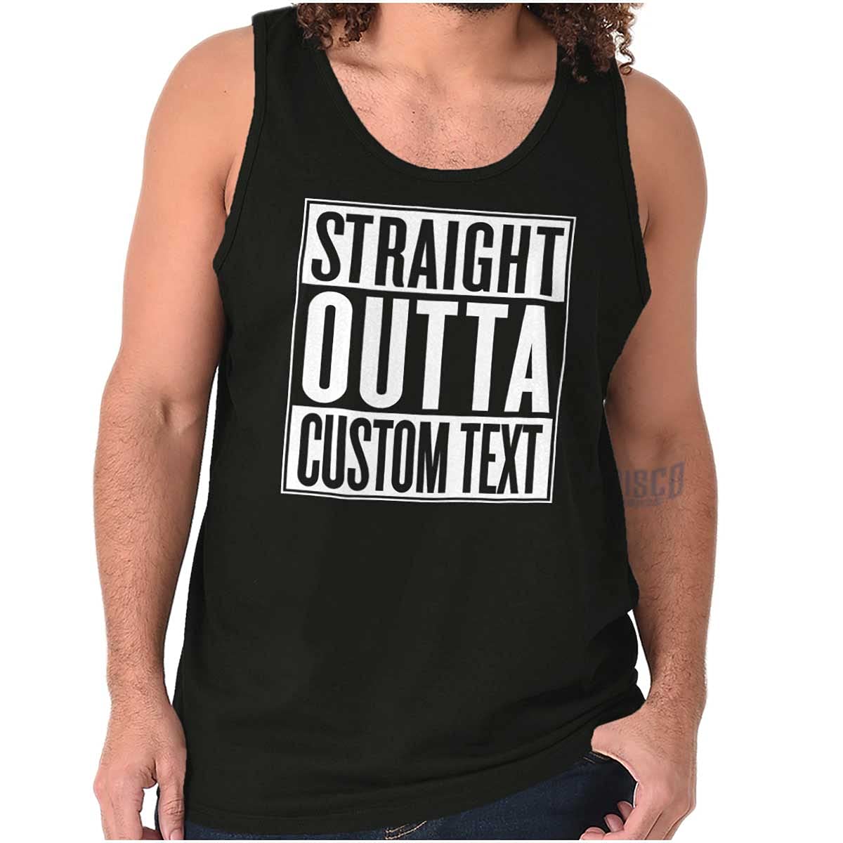 Custom Name Tank Top for Men & Women - Personalized Graphic Tee - Gym, Beach & Casual Wear