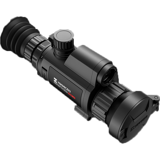 HIKMICRO Panther 2.0 PQ35L 640x512 Thermal Imaging Scope with Laser Range Finder (LRF) - Night Vision Hunting, Wildlife Observation & Security Surveillance