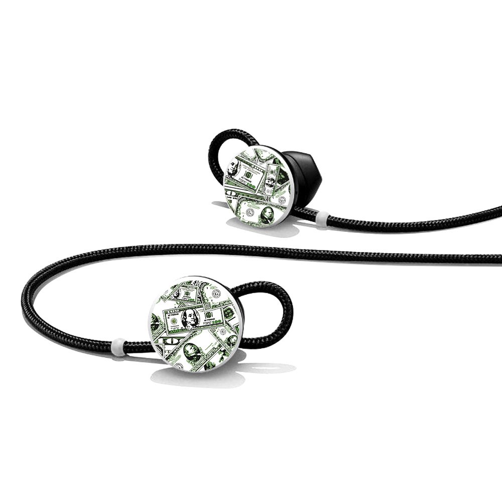MightySkins Vinyl Decal Wrap Cover for Google Pixel Buds - Phat Cash Design | Protective & Durable Skin | Easy to Apply & Remove | Made in USA | Perfect for Travel, Workouts & Daily Use