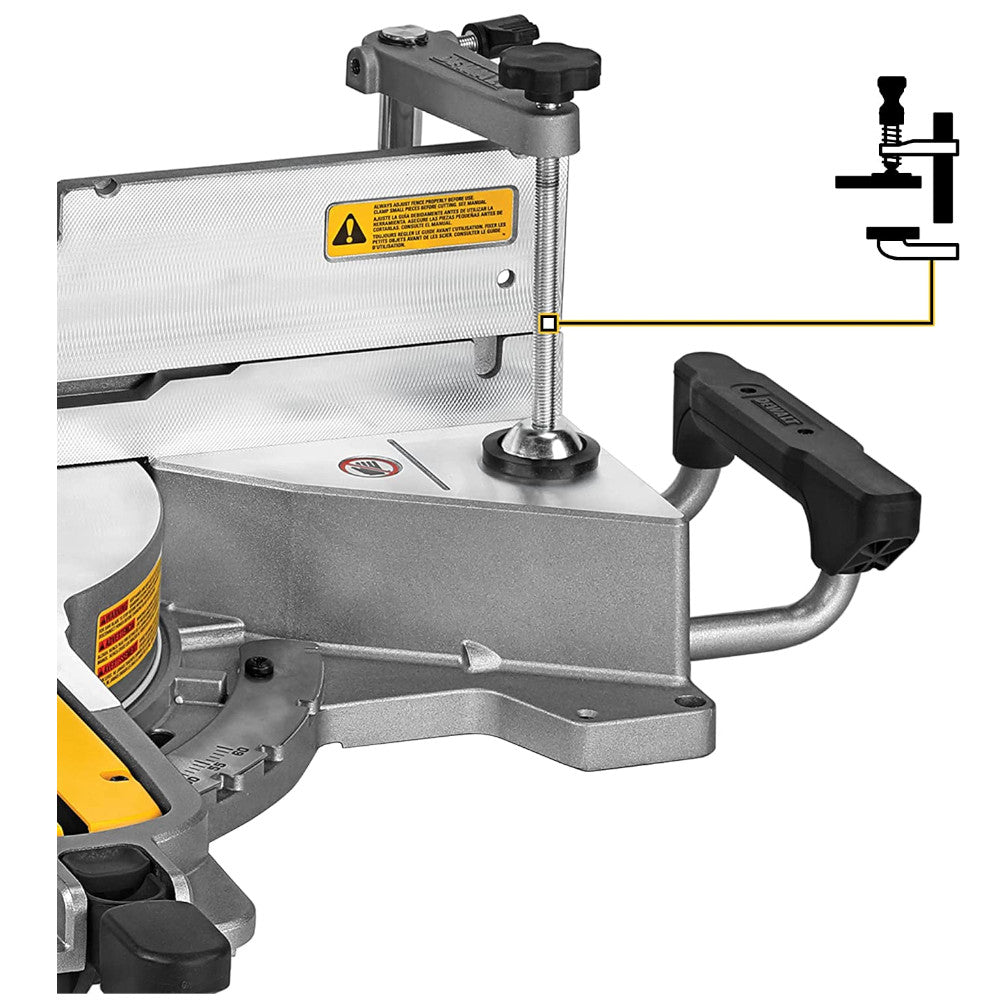 DEWALT DWS779 12-Inch Double Bevel Sliding Compound Miter Saw | Certified Refurbished with Warranty | Perfect for Woodworking, Crown Molding & DIY Projects
