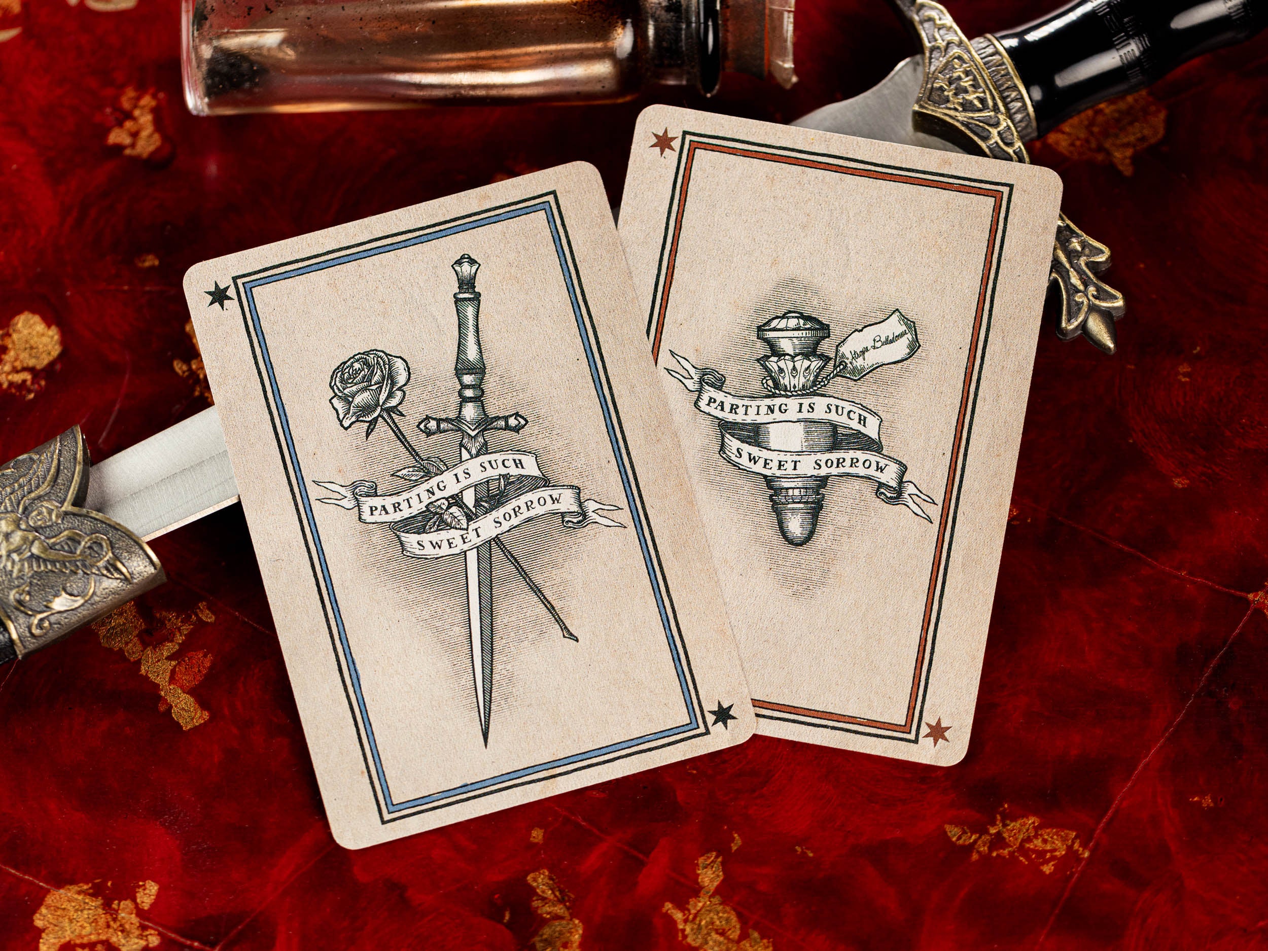 Romeo + Juliet Limited Edition Luxury Playing Cards - Premium Collectible Deck for Card Games, Magic Tricks & Gift Giving