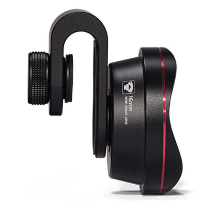 Kase U-Shaped Lens Attachment for Smartphones - Wide Angle & Macro Photography Accessory - Perfect for Travel, Vlogging, and Close-Up Shots
