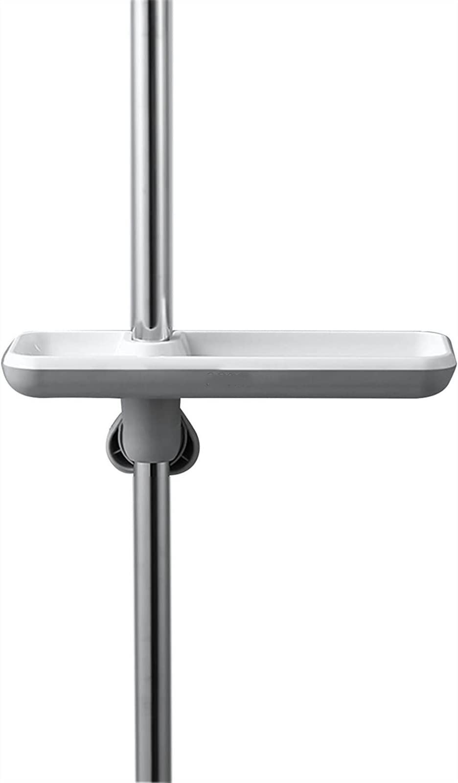 Adjustable Tension Pole Corner Shower Caddy - Space Saving Bathroom Storage Shelf for Shampoo, Soap & Accessories | Perfect for Small Bathrooms, Bathtubs & Showers