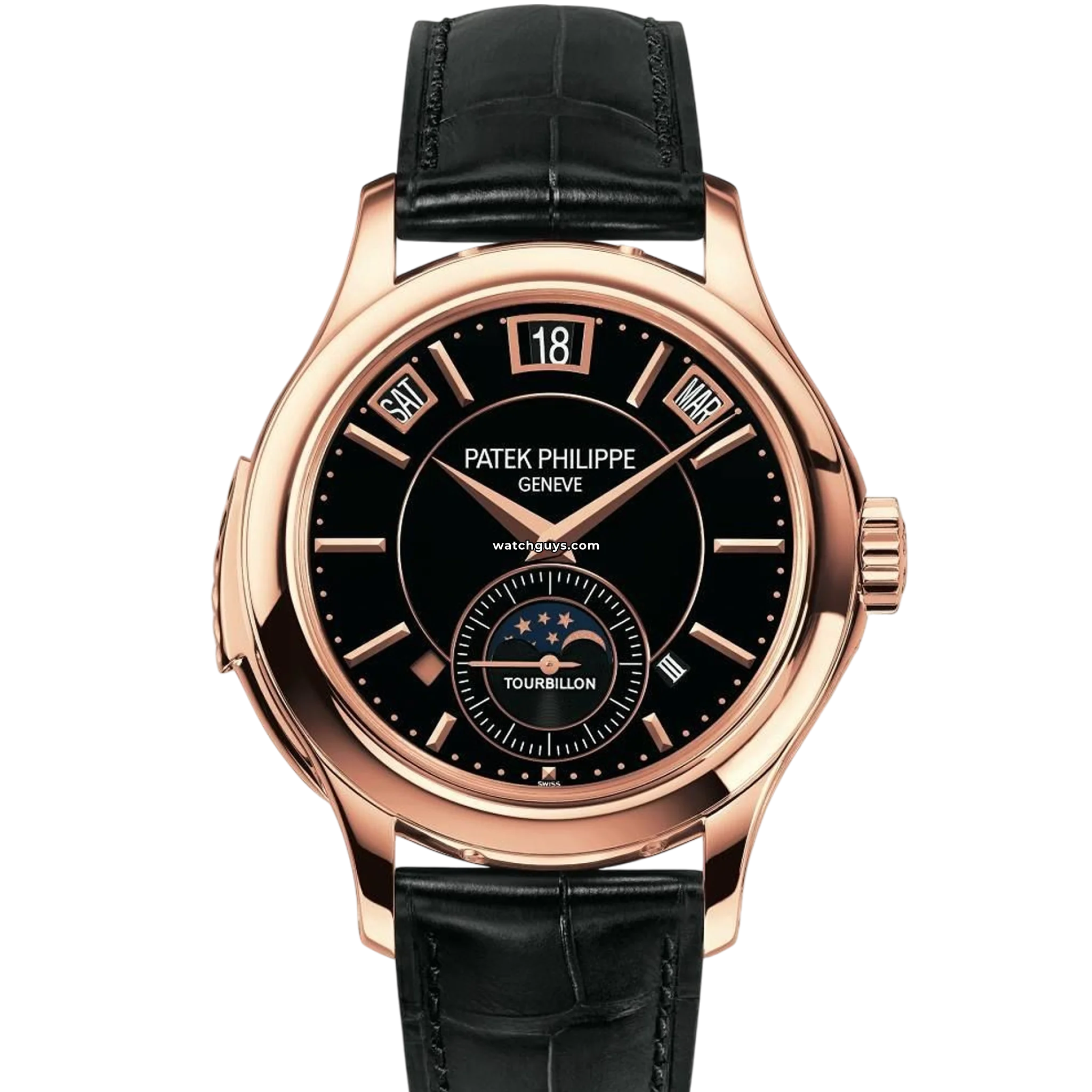 Patek Philippe Grand Complications 5207R-001 Luxury Men's Watch - 18K Rose Gold, Perpetual Calendar & Minute Repeater - Perfect for Formal Events & Collectors