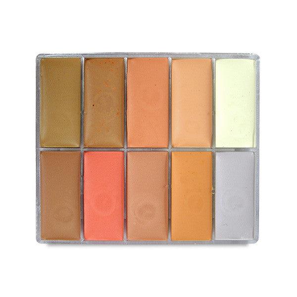 Maqpro Fard Creme Palette PP01 - 15ml Professional Cream Makeup Palette for Contouring & Highlighting - Perfect for Bridal, Photo Shoots & Stage Makeup