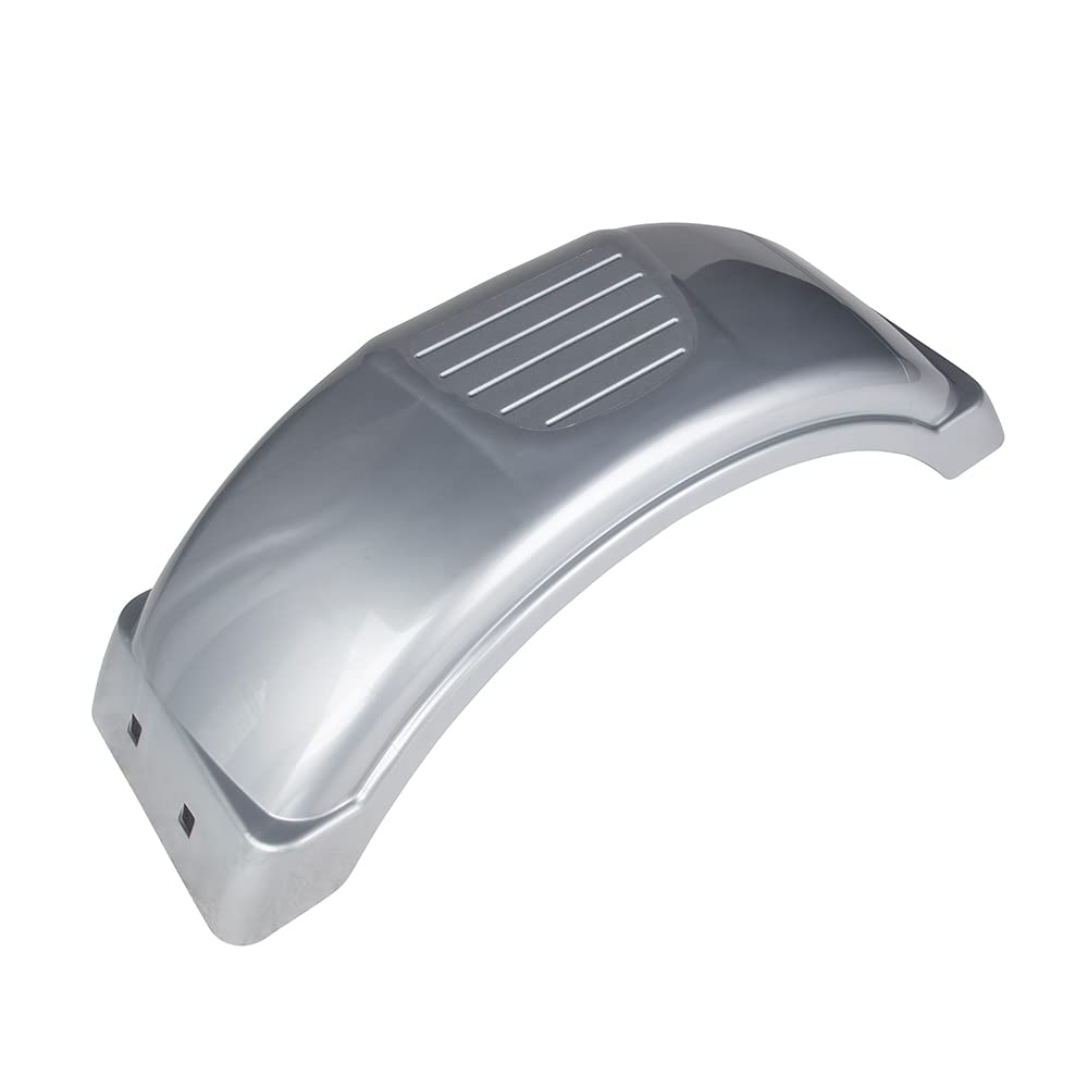 Fulton Trailer Fenders - 8 to 12 Inch Plastic Fenders for Trailers (Silver #008561) - Durable Replacement Fenders for Boat Trailers, Utility Trailers & RV Trailers